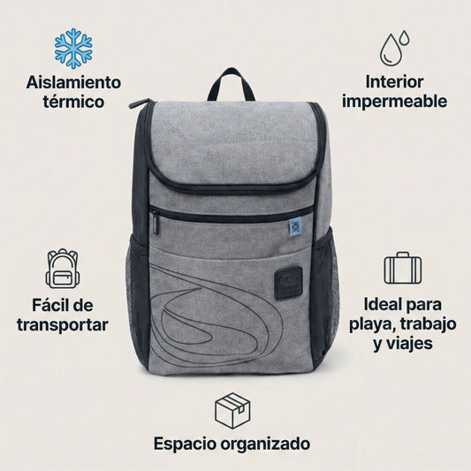 Mochila Térmica 15l Cinzento Beppi-1000959cz