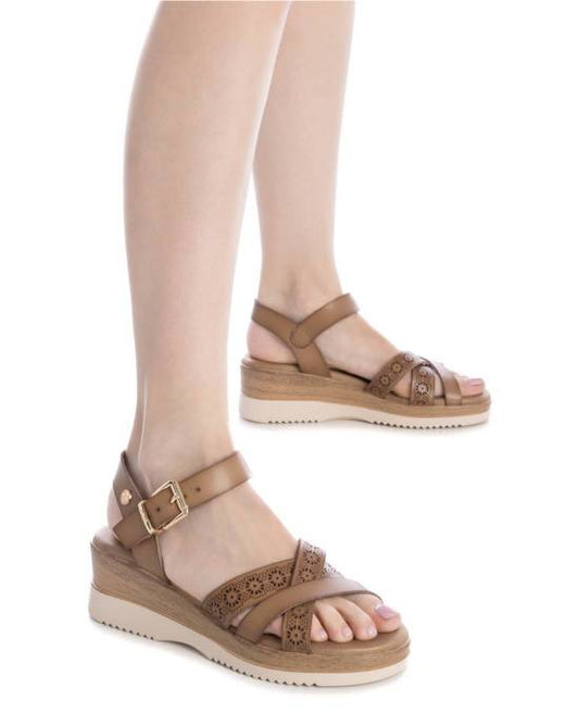 Sandália Casual Vegan Mulher Taupe Xti-14385102
