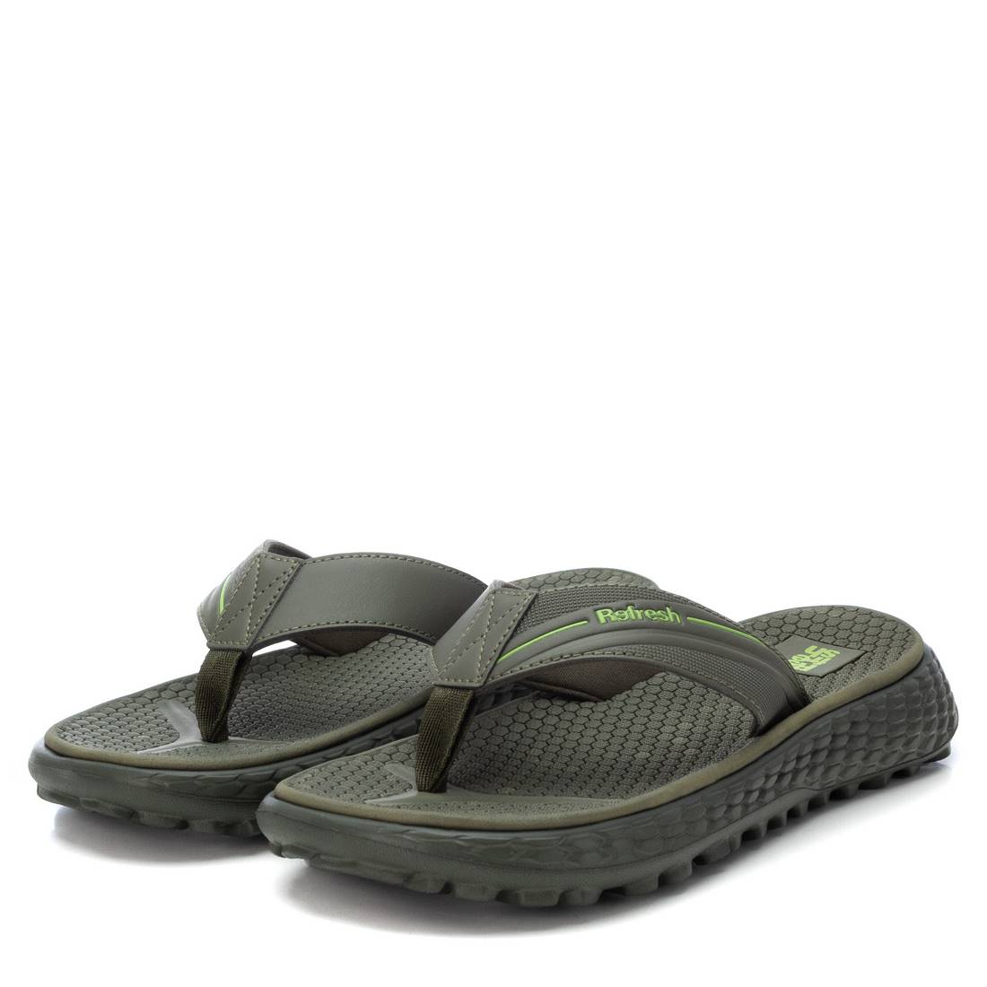Chinelo Meter Dedo Homem Verde Refresh-17167002