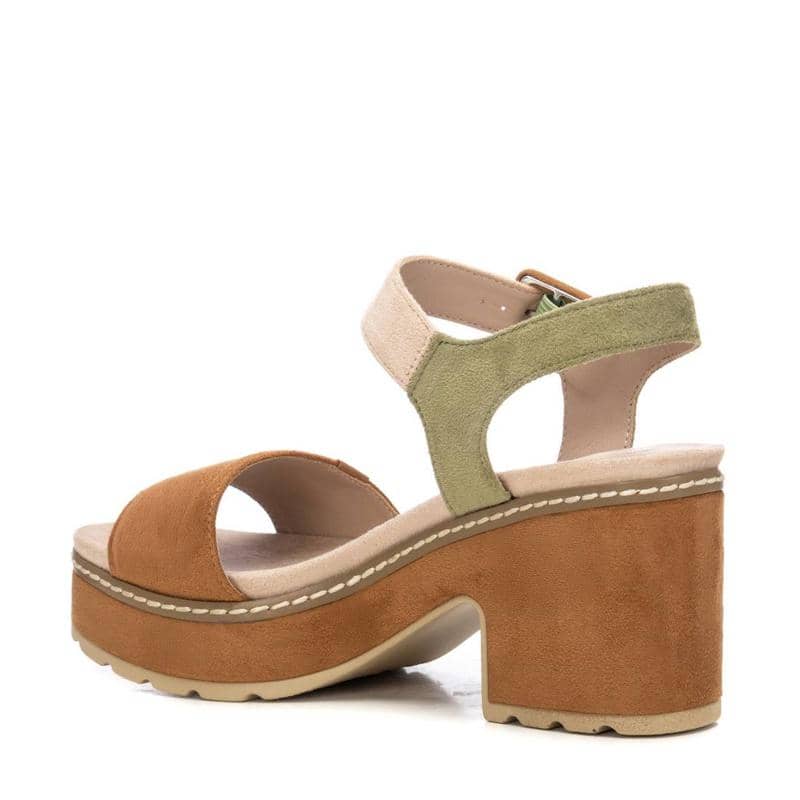 Sandália Casual Vegan Mulher Camel Refresh – Conforto leve com palmilha acolchoada para dias quentes e ocasiões especiais - 17279402