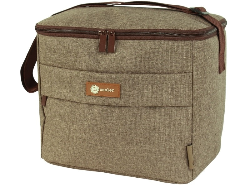 Lancheira Termica 12l Castanho L.cooler® – Design compacto e portátil com isolamento eficiente para uso no dia-a-dia - 5609801200319
