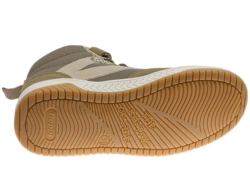 Sapatilha Bota Juvenil Castanho Beppi – Sistema de aperto com velcro e sola ultra leve para uso diário confortável - 2203120