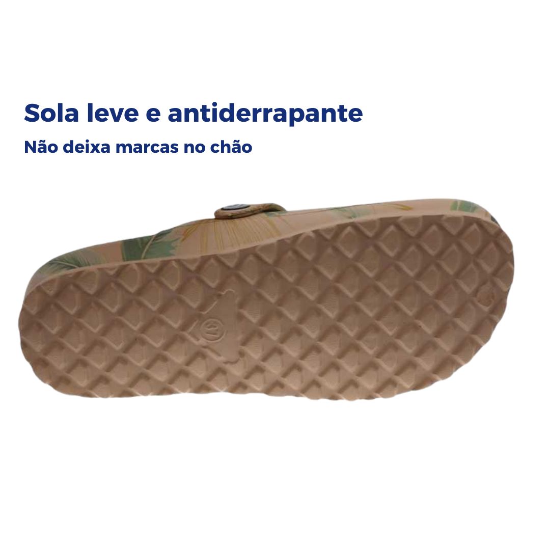 Socas Conforto Mulher Bege Beppi – Leves e confortáveis para trabalho e cozinha com sola antiderrapante - 2208291