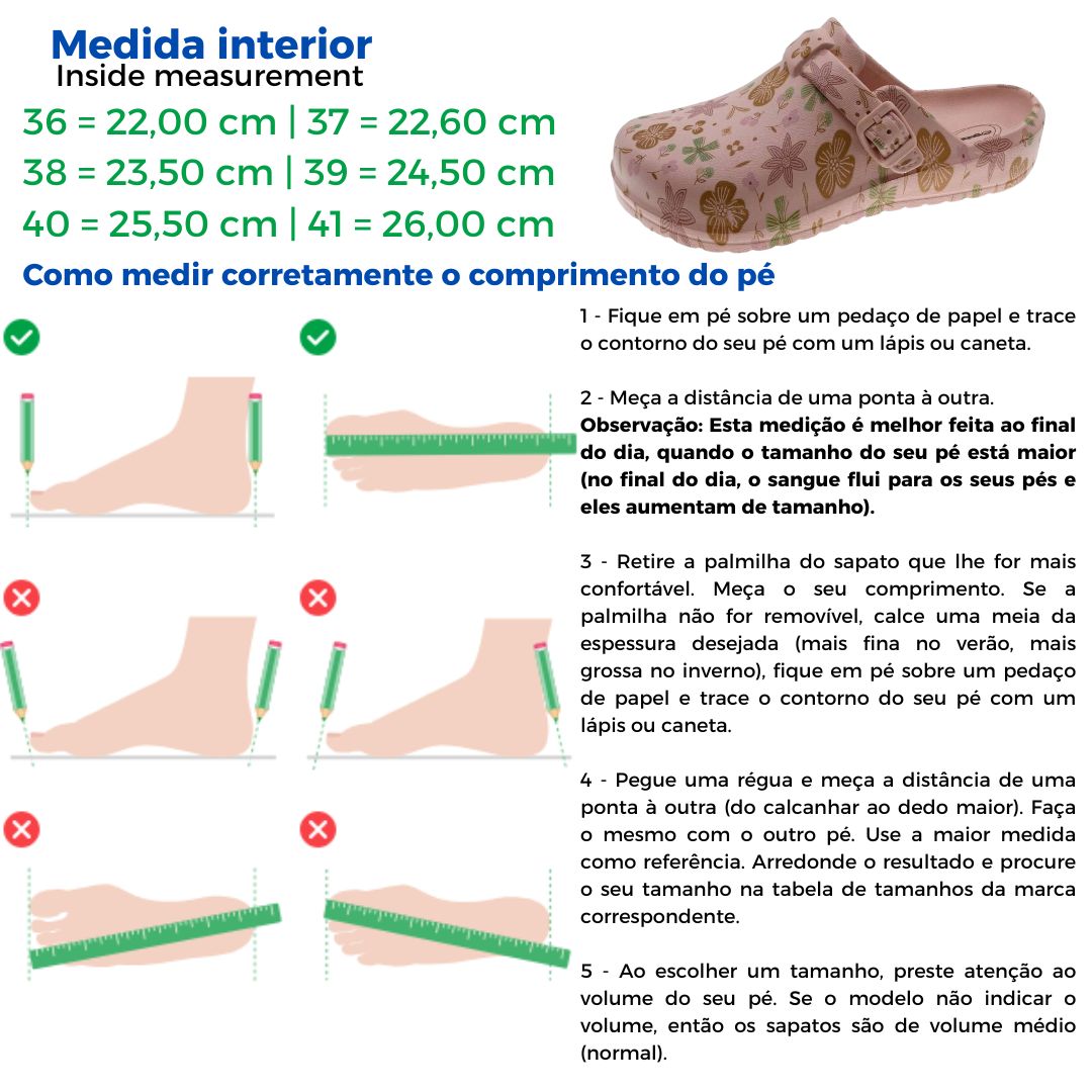 Socas Conforto Mulher Rosa Beppi – Leves para uso prolongado com palmilha almofadada ideal para trabalho e cozinha - 2214771
