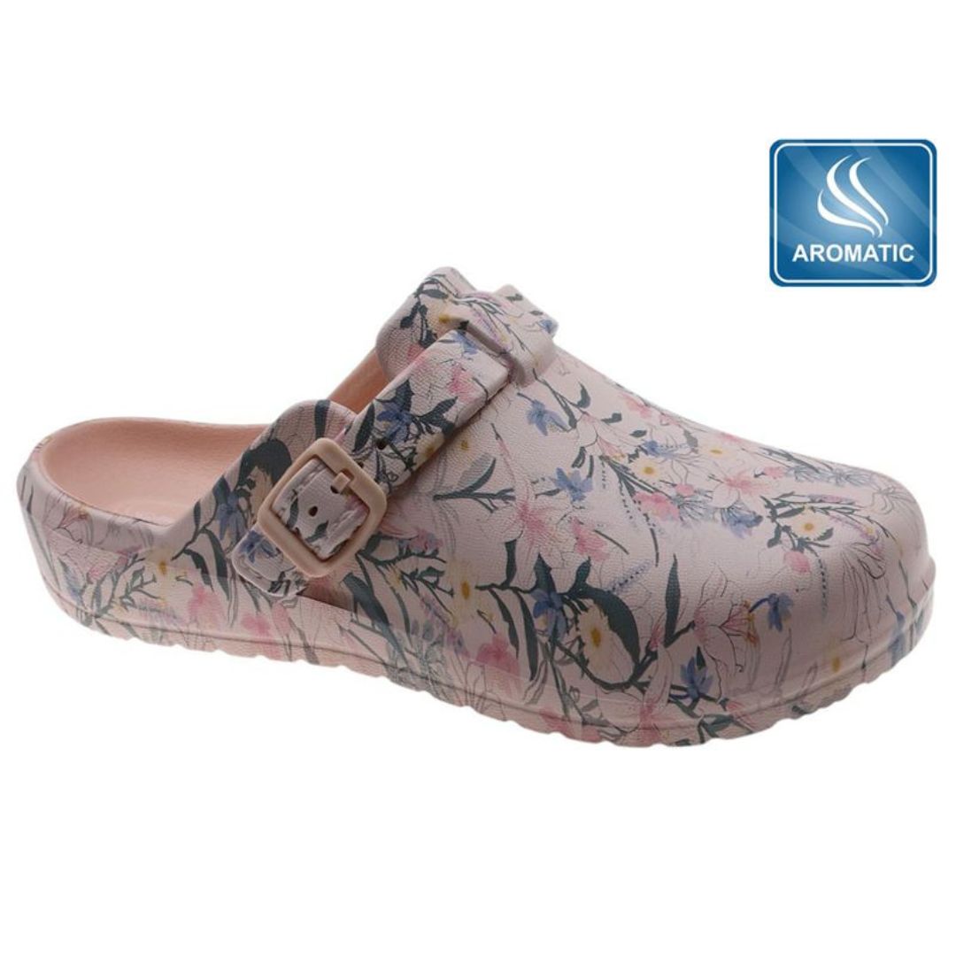 Socas Conforto Mulher Bege Beppi – Interior almofadado e sola antiderrapante para conforto no trabalho diário - 2218032