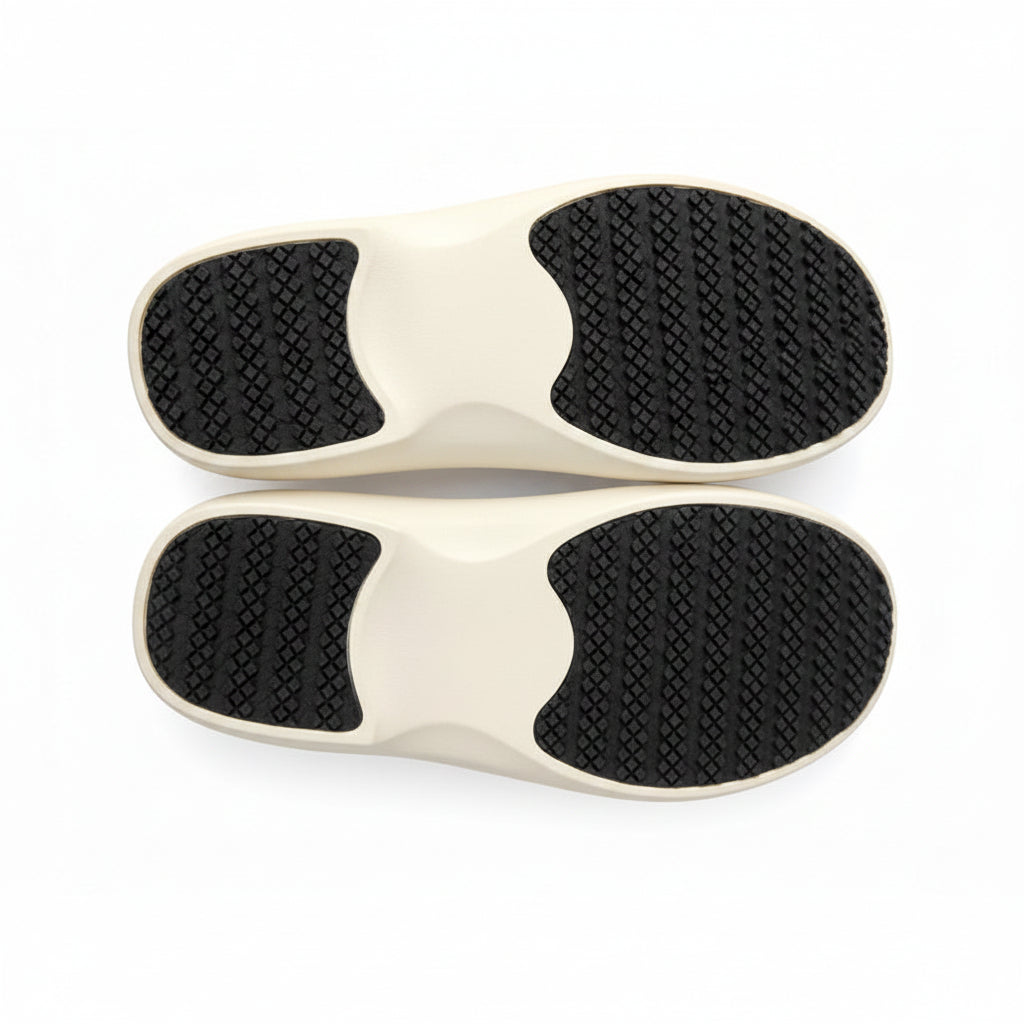 Socas Conforto Mulher Branca Beppi – Leves e antiderrapantes para conforto prolongado no trabalho e cozinha - 2222422