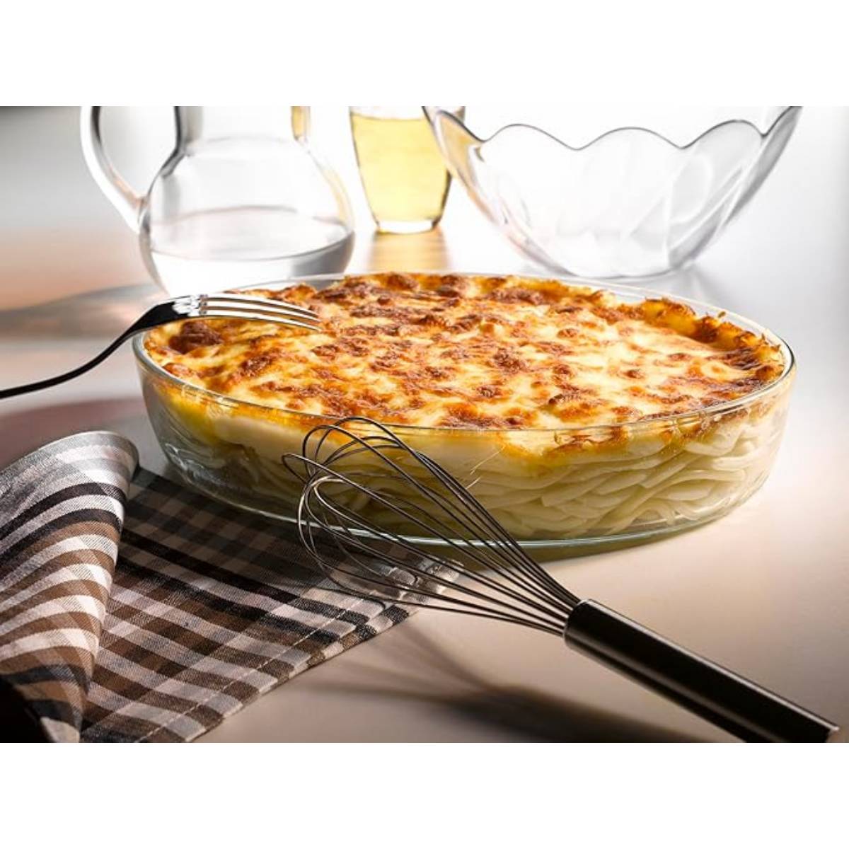 Assadeira Oval 35x24cm Borcam 59074 Branco – Design elegante e fácil de limpar para refeições diárias em forno e micro-ondas - 8693357146426