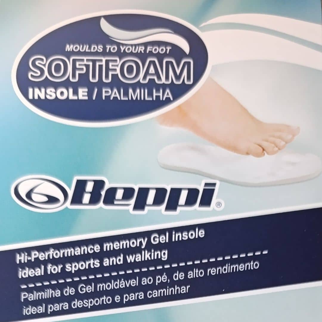 Palmilhas Memoria Azul Beppi – Suaviza o impacto ao caminhar e reduz a fadiga em uso diário - 1000860
