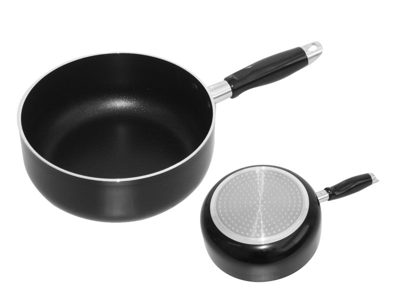 Fritadeira Com Rede Anti-ad. 20cm Indução C/cabo Preto – Fácil de limpar com cabo ergonómico para frituras rápidas e uso diário - 5605169062354