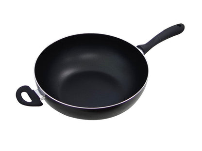 Wook Anti-ad. Com Tampa Vidro 28cm Indução Preto -5605169057282