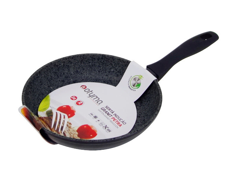 Serta Anti-ad. Indução 28cm Preto – Cozinhar e grelhar com leveza e resistência no dia a dia em casa - 5605169062347