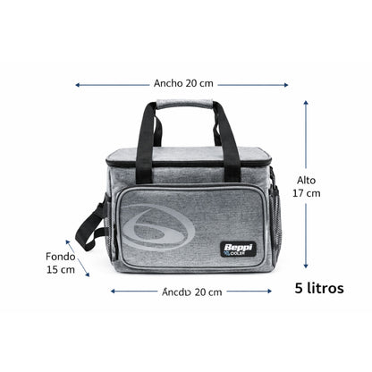 Saco Térmico 5l Cinzento Beppi-1000874cz