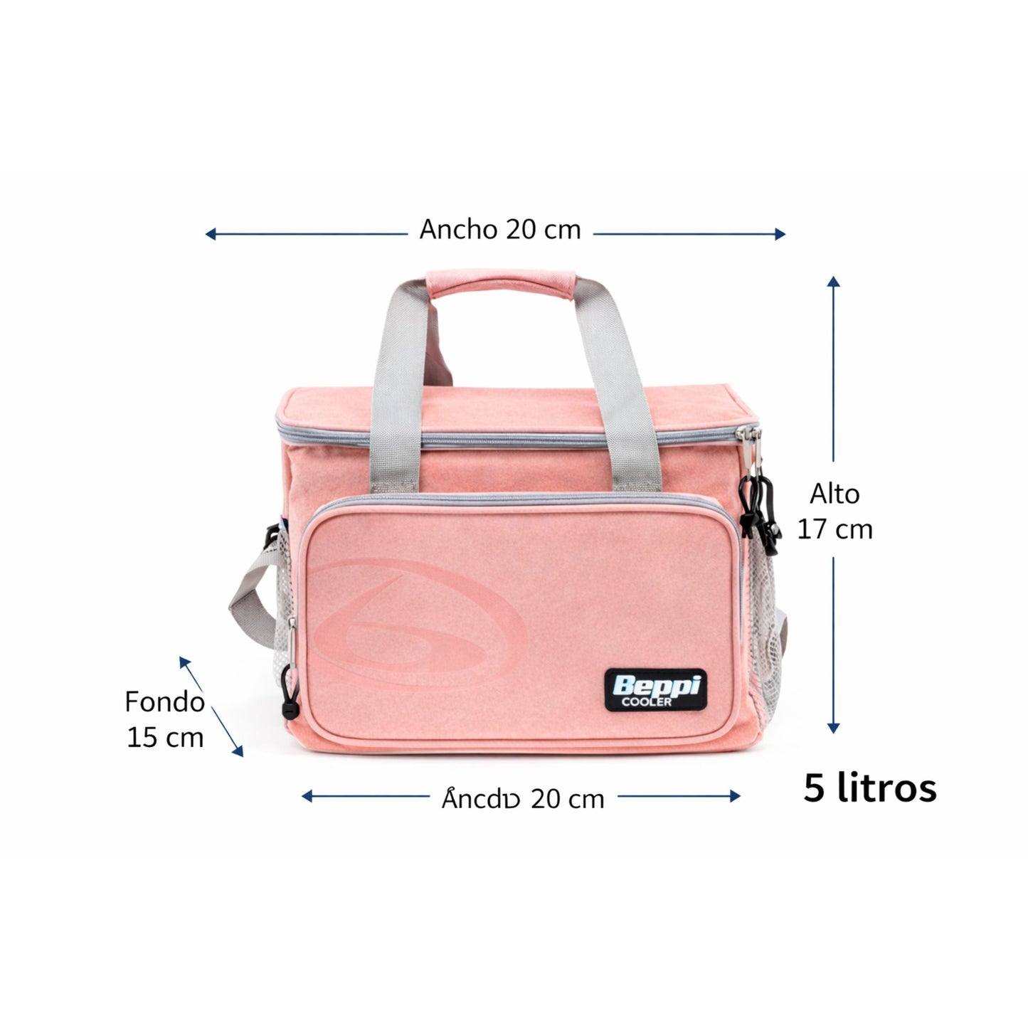 Saco Térmico 5l Rosa Beppi-1000874r