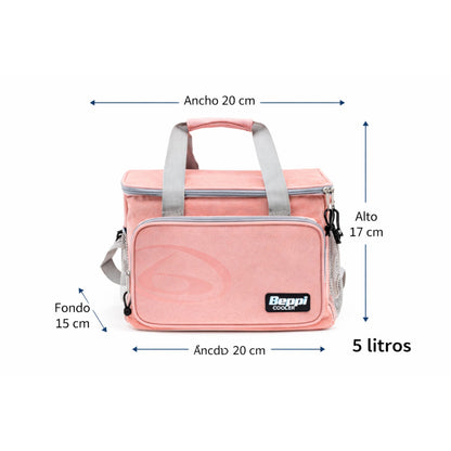 Saco Térmico 5l Rosa Beppi-1000874r