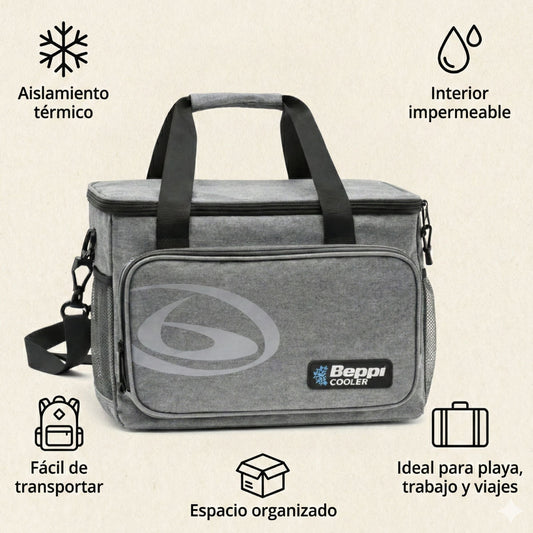Saco Térmico 10l Cinzento Beppi-1000875cz