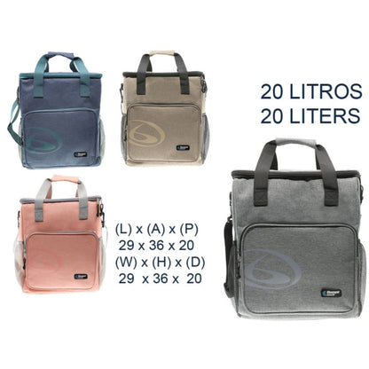 Saco Térmico 20l Cinzento Beppi-1000876cz