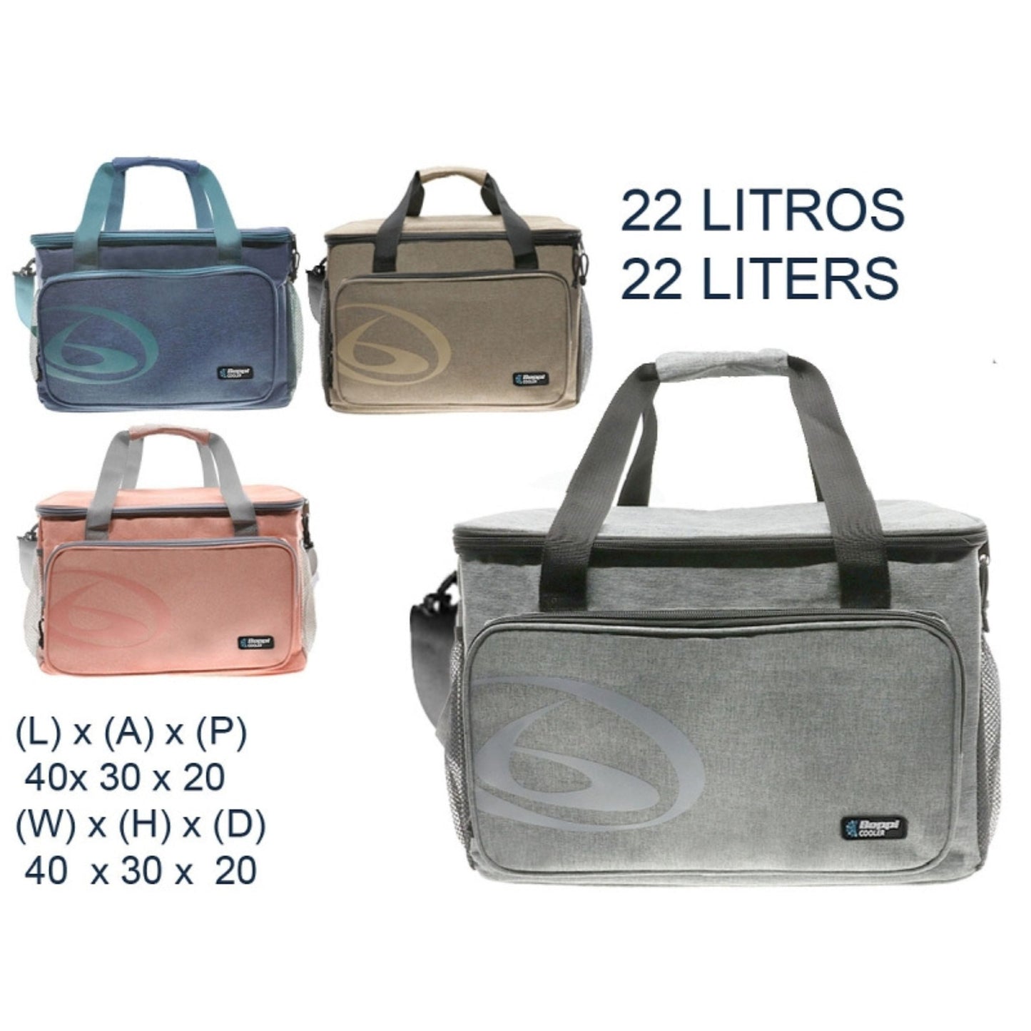 Saco Térmico 22l Azul Beppi-1000877a