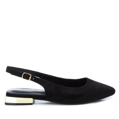 Sapato Bailarina Mulher Preto Xti – Ajuste confortável e sola antiderrapante para dias de trabalho e lazer - 14106503