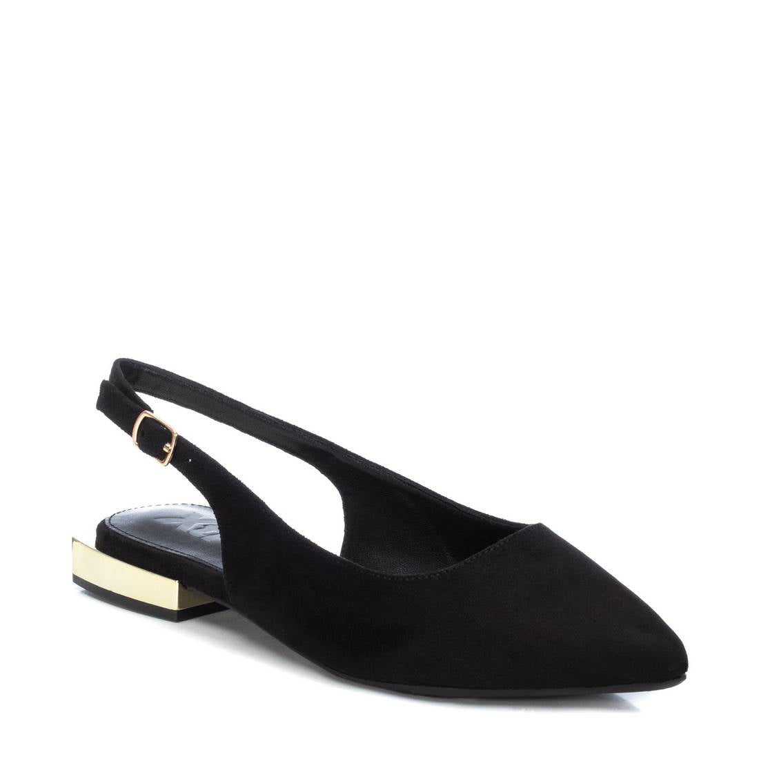 Sapato Bailarina Mulher Preto Xti – Ajuste confortável e sola antiderrapante para dias de trabalho e lazer - 14106503