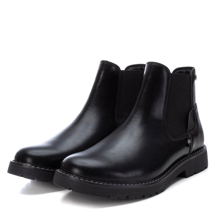 Bota Casual Homem Preto Xti – Leves e práticas para uso diário com sola antiderrapante confortável - 142112prt