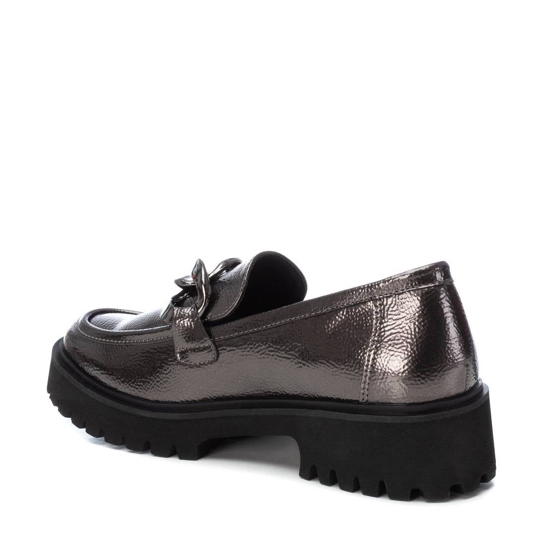 Sapato Pele Charol Mulher Preto Refresh – Palmilha acolchoada e sola antiderrapante para conforto no trabalho e saída casual - 14320502