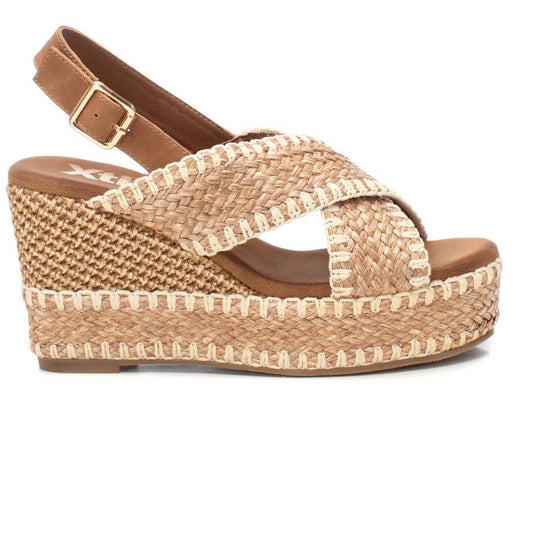 Sandália Casual Mulher Vegan Taupe Xti-14382101