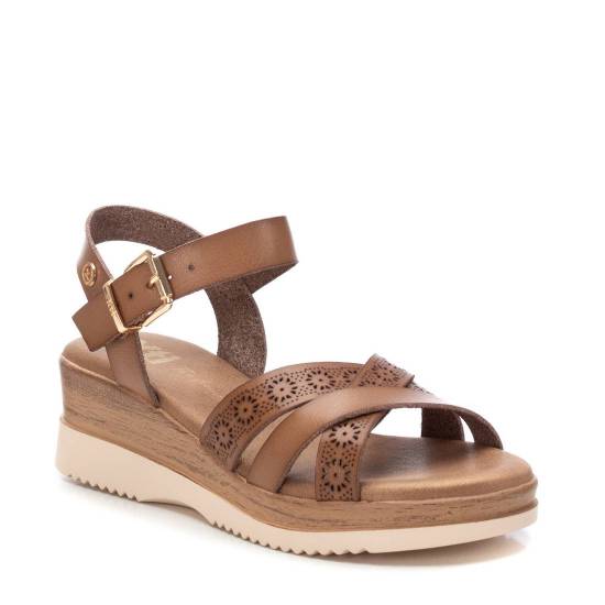 Sandália Casual Vegan Mulher Taupe Xti – Conforto e elegância para uso diário em passeios descontraídos e eventos casuais - 14385102