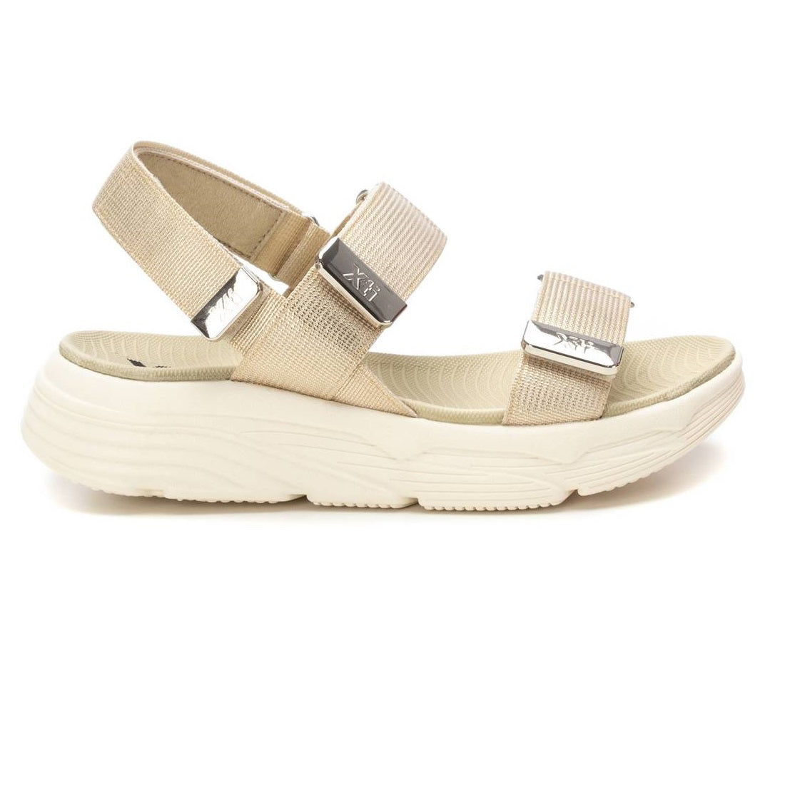 Sandália Casual Vegan Mulher Dourada Xti-14407309