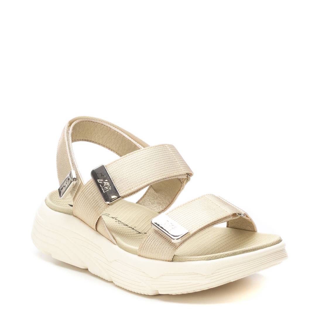 Sandália Casual Vegan Mulher Dourada Xti-14407309