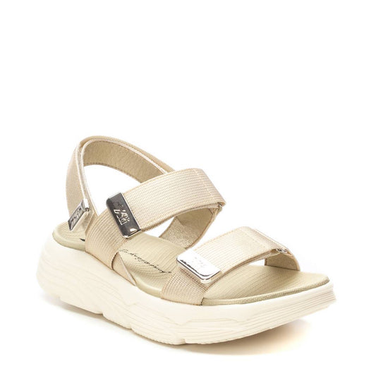 Sandália Casual Vegan Mulher Dourada Xti-14407309