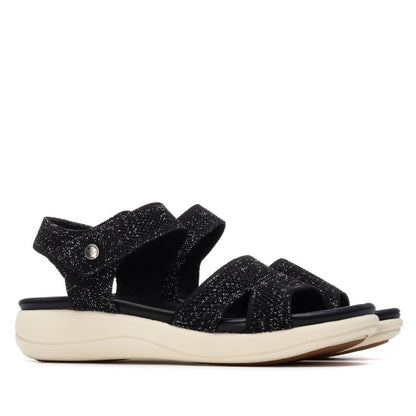 Sandália Casual Vegan Mulher Preta Xti – Conforto duradouro e resistência ideal para passeios e uso diário - 14515601