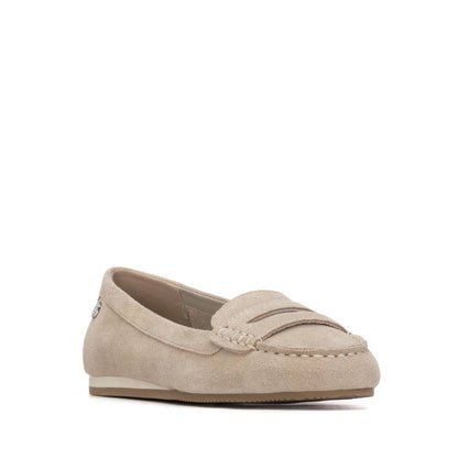 Sapato Pele Vegan Mulher Bege Xti – Conforto ao longo do dia com sola flexível e palminha acolchoada ideal para trabalho e passeio casual - 14518502