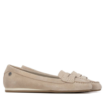 Sapato Pele Vegan Mulher Bege Xti – Conforto ao longo do dia com sola flexível e palminha acolchoada ideal para trabalho e passeio casual - 14518502