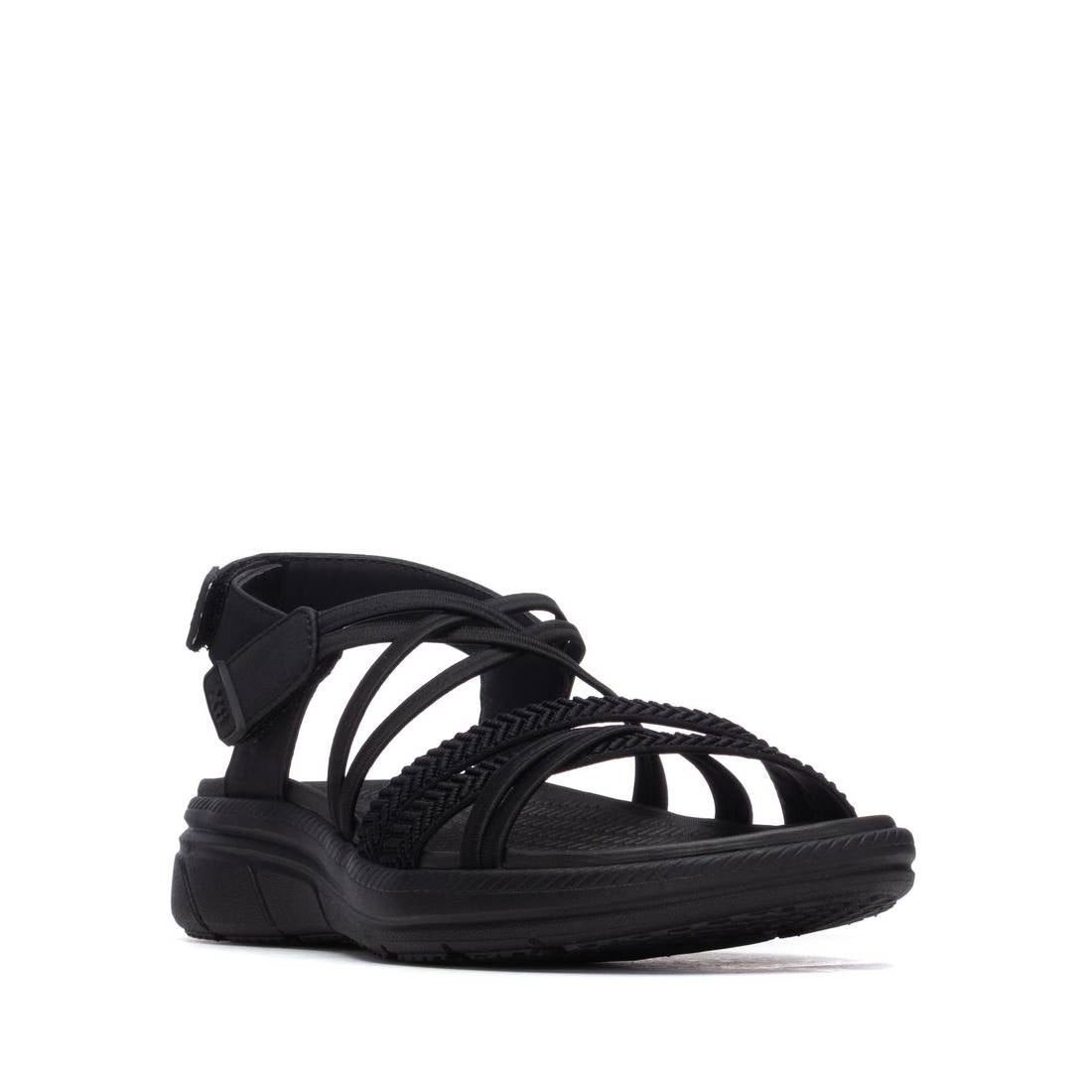 Sandália Casual Vegan Mulher Preta Xti-14548102