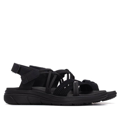 Sandália Casual Vegan Mulher Preta Xti-14548102