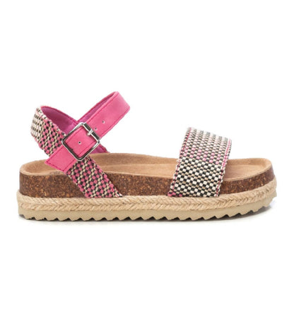 Sandália Vegan Juvenil Rosa Xti – Design vibrante e ajuste confortável para uso diário e passeios na cidade - 15089902