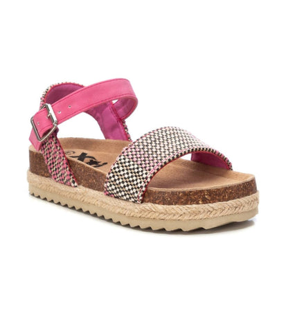 Sandália Vegan Juvenil Rosa Xti – Design vibrante e ajuste confortável para uso diário e passeios na cidade - 15089902