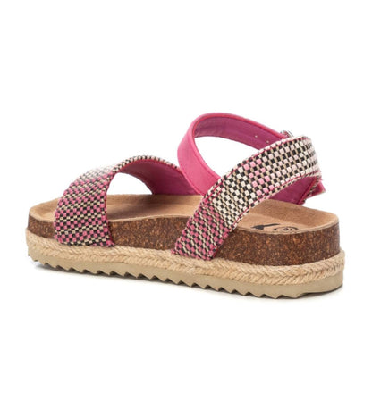 Sandália Vegan Juvenil Rosa Xti – Design vibrante e ajuste confortável para uso diário e passeios na cidade - 15089902