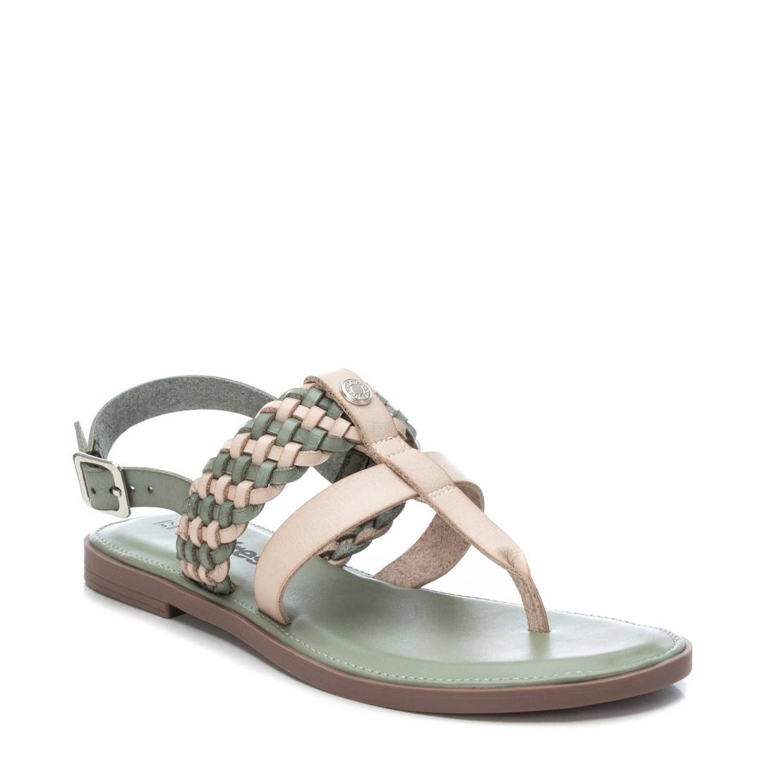 Sandália Casual Mulher Verde Refresh – Leves e com sola flexível para conforto em passeios e eventos casuais - 170738