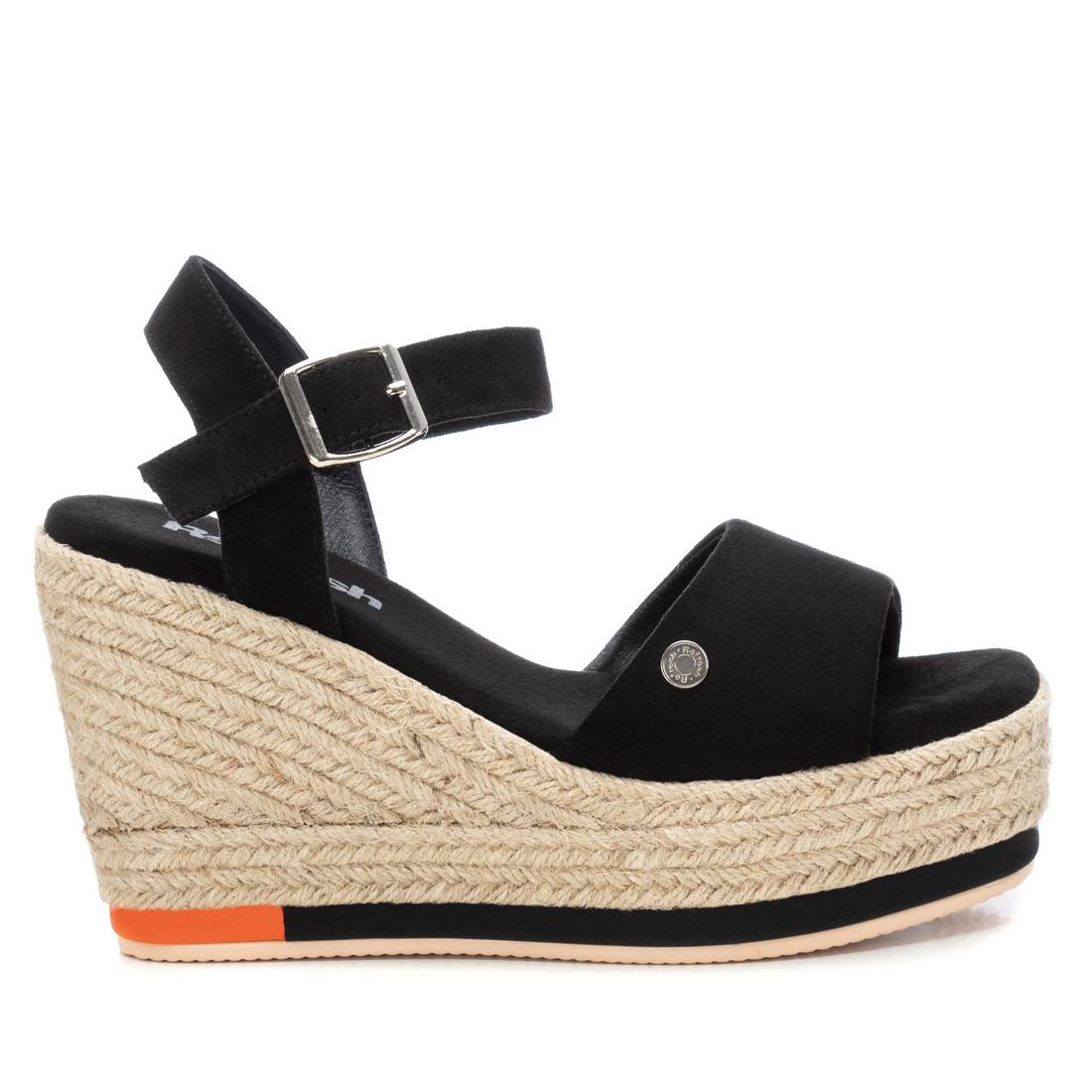 Sandália Casual Vegan Mulher Preto Refresh – Design moderno e elegante para conforto leve em passeios e saídas noturnas - 17153602