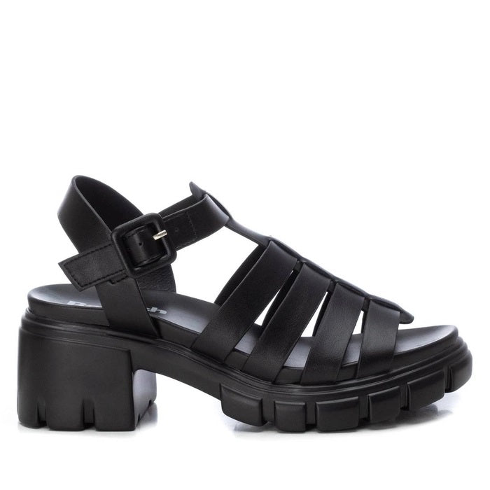 Sandália Casual Mulher Preta Xti – Leves para uso prolongado e ajustáveis para diferentes tamanhos - 17154001