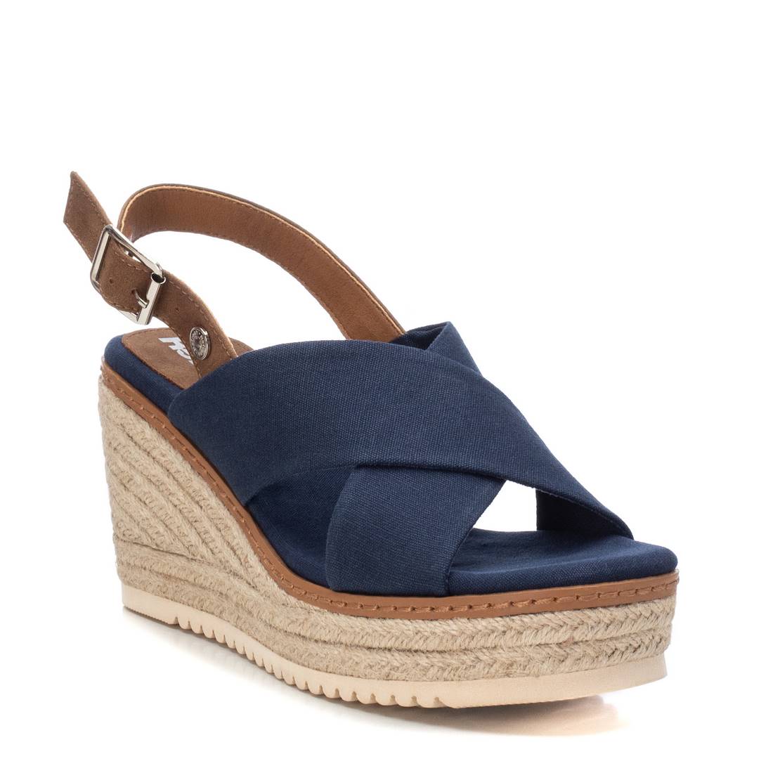 Sandália Casual Vegan Mulher Azul Refresh – Leves e com sola macia para conforto em caminhadas prolongadas e uso diário - 17154203
