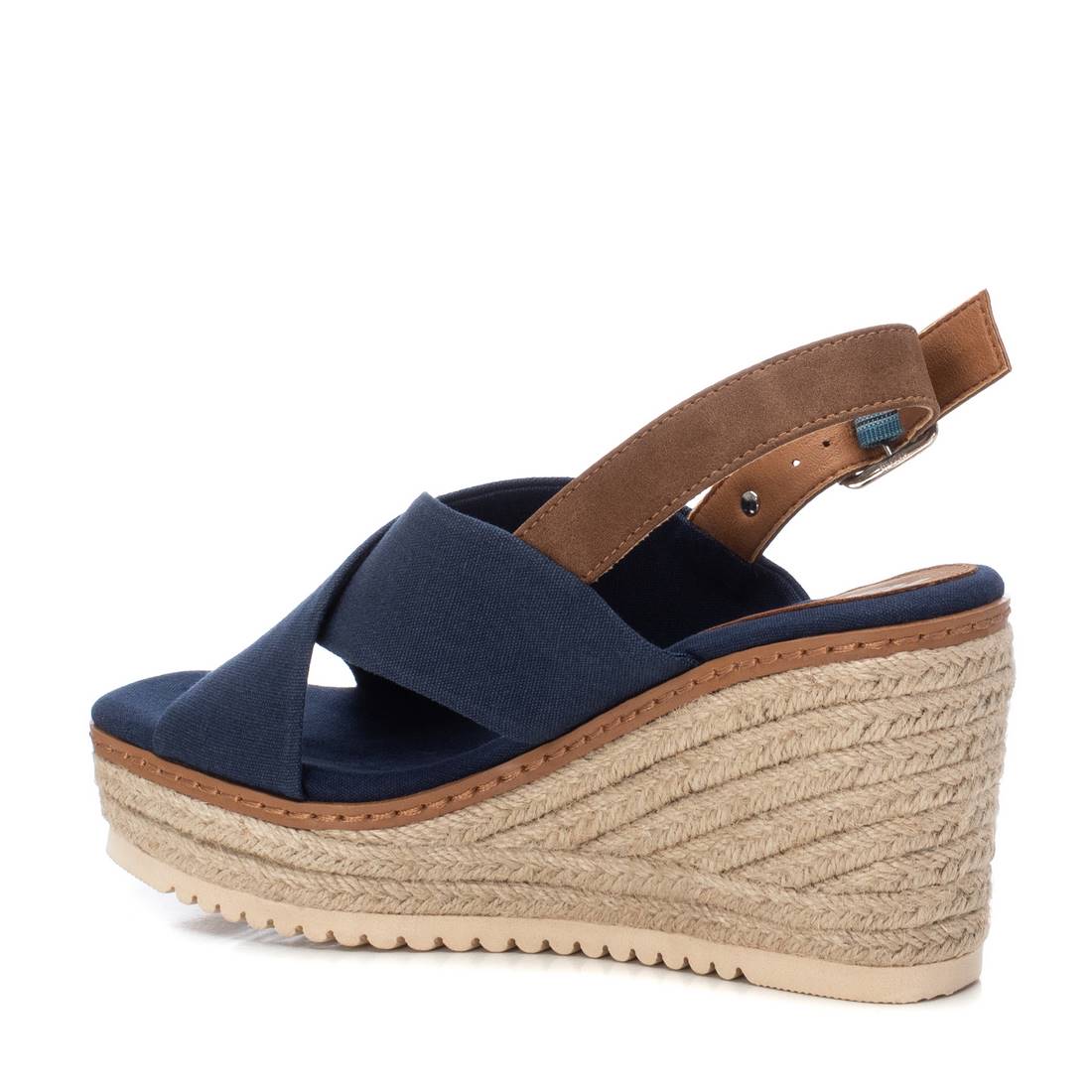 Sandália Casual Vegan Mulher Azul Refresh – Leves e com sola macia para conforto em caminhadas prolongadas e uso diário - 17154203