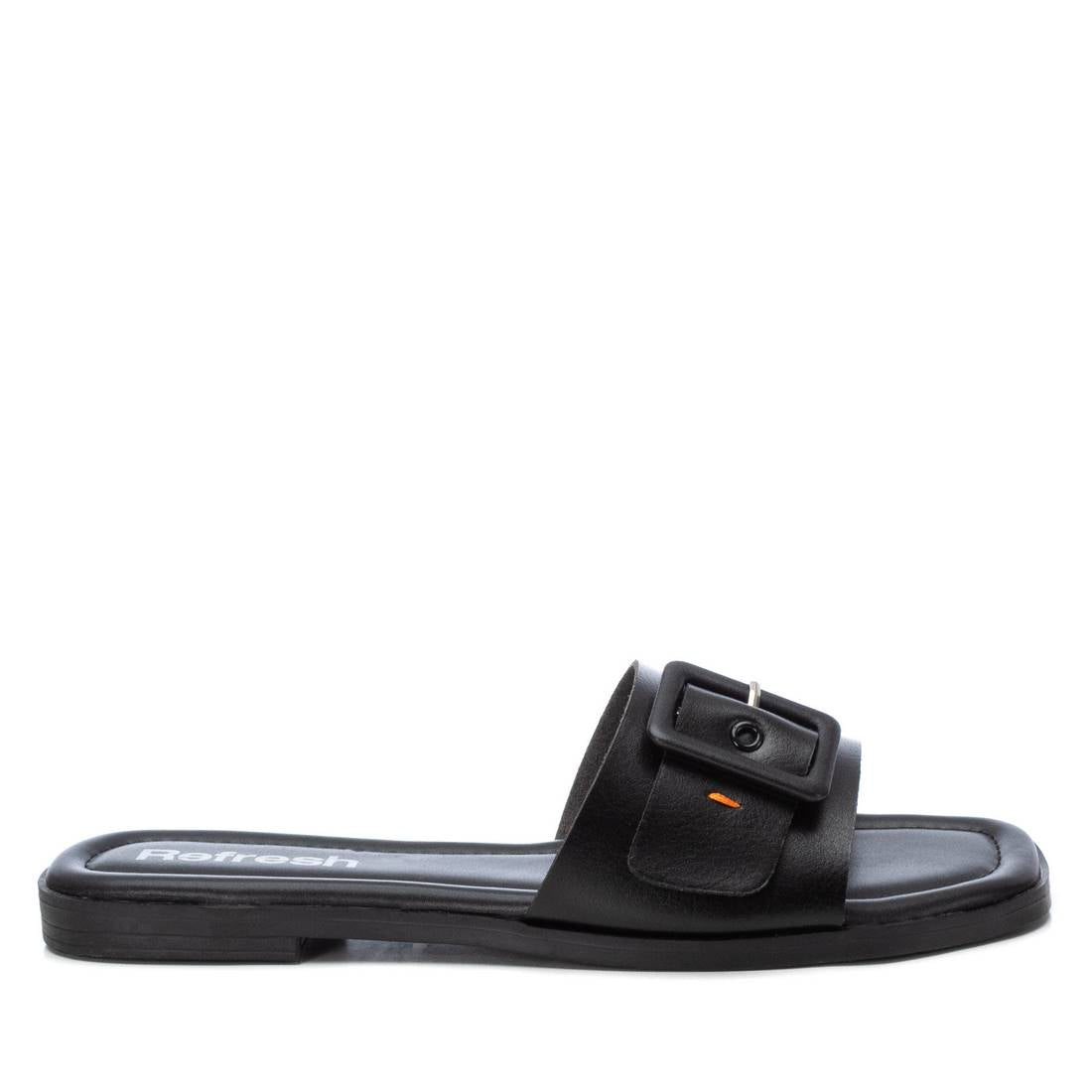 Chinelo Pele Vegan Mulher Preto Refresh – Leves e fáceis de calçar para conforto diário em dias descontraídos - 17196106