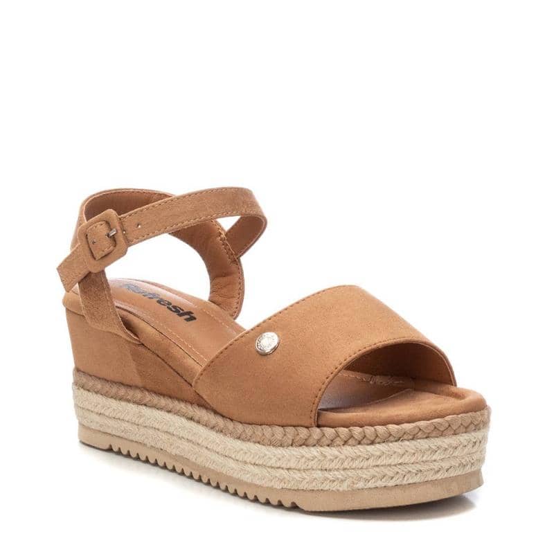 Sandália Casual Mulher Vegan Castanho Refresh – Design leve e arejado para conforto duradouro em passeios e jantares descontraídos - 17266002