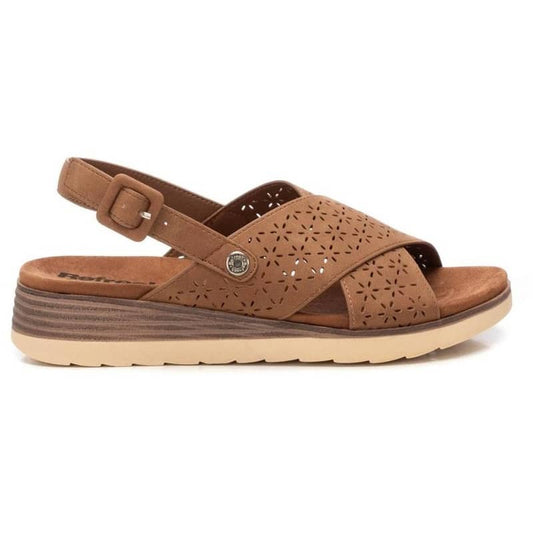 Sandália Casual Mulher Vegan Castanho Refresh-17277601