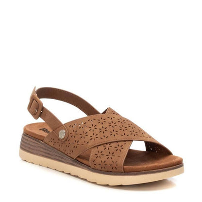 Sandália Casual Mulher Vegan Castanho Refresh – Leveza e conforto com sola antiderrapante para uso diário e passeios - 17277601