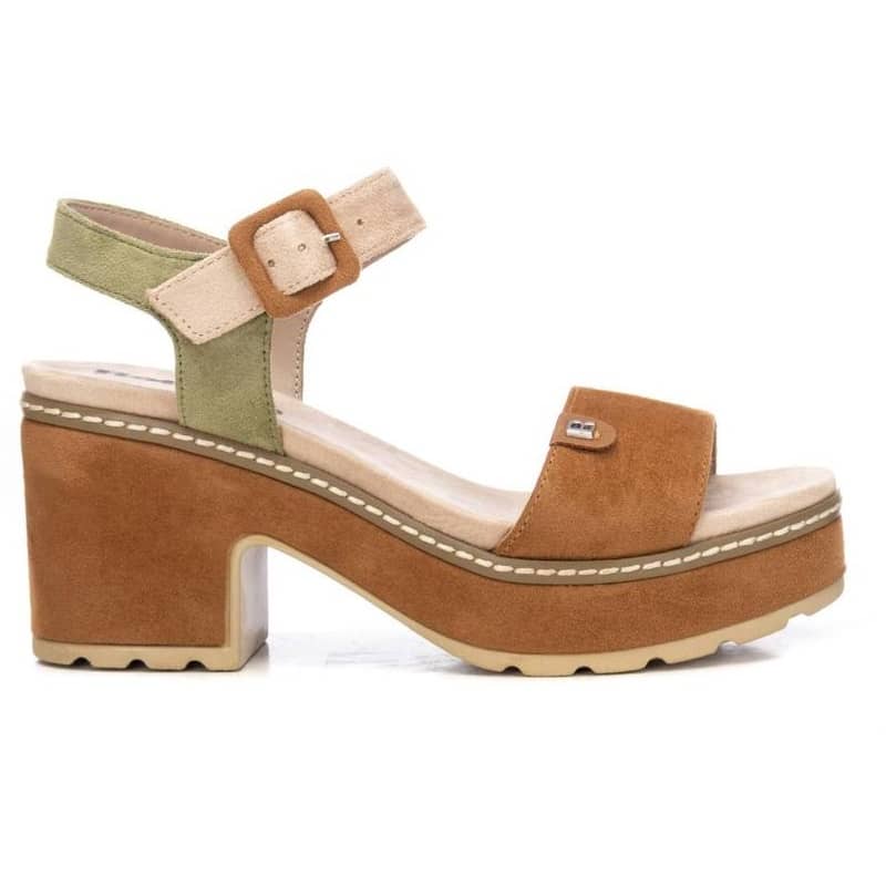 Sandália Casual Vegan Mulher Camel Refresh – Conforto leve com palmilha acolchoada para dias quentes e ocasiões especiais - 17279402