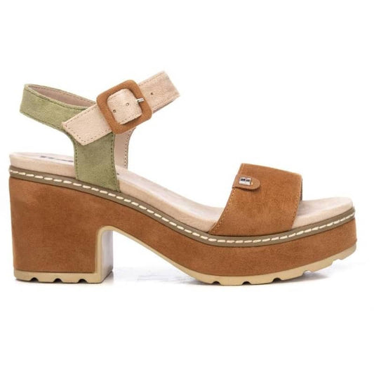 Sandália Casual Vegan Mulher Camel Refresh-17279402