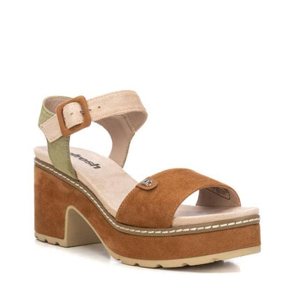 Sandália Casual Vegan Mulher Camel Refresh – Conforto leve com palmilha acolchoada para dias quentes e ocasiões especiais - 17279402